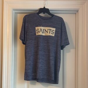 Nike Gray Saints Men's Short Sleeve Tee
